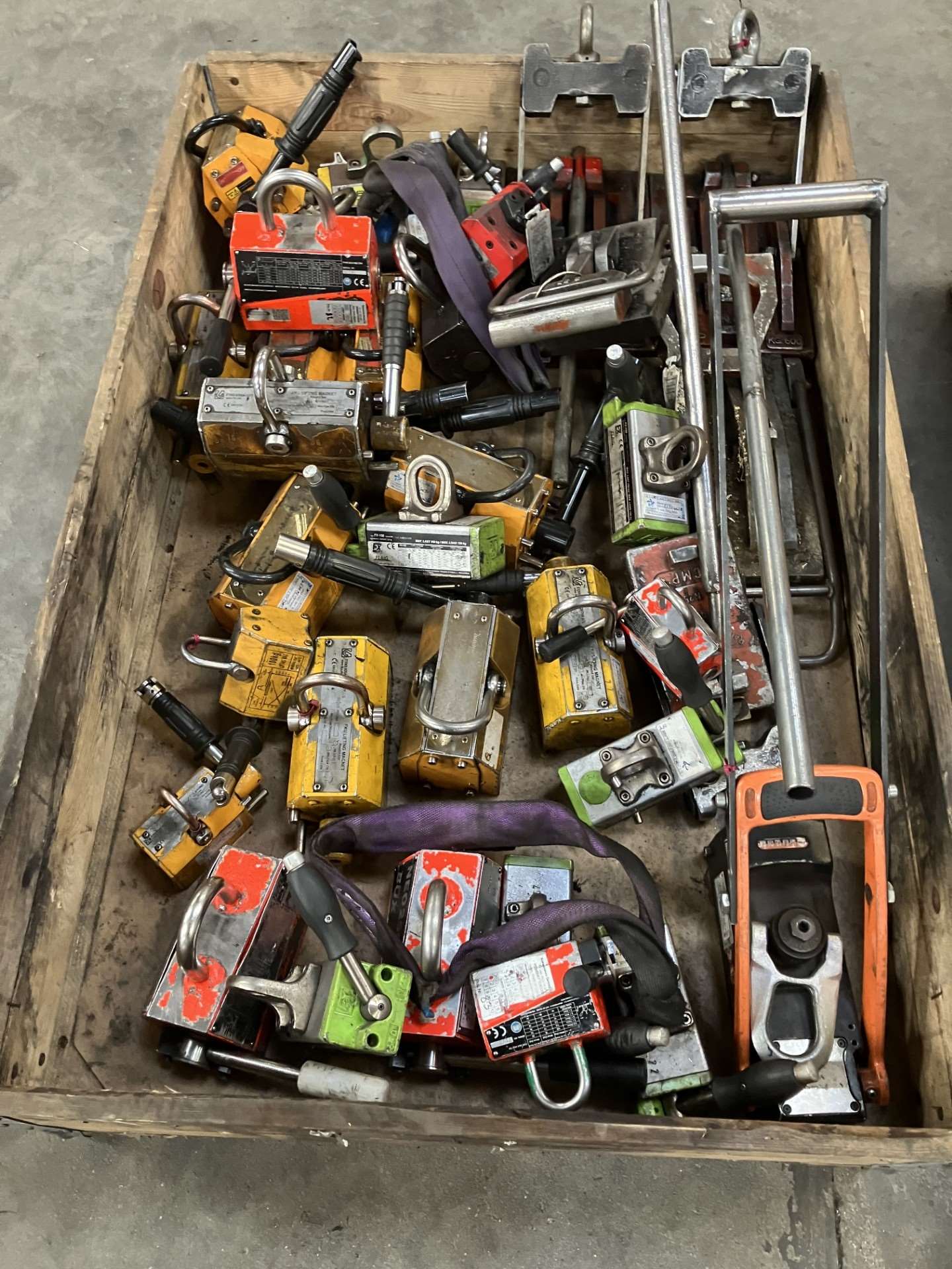 brugte løftemagneter